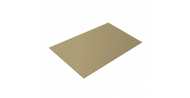 Плоский лист 0.7 PE RAL 1014 слоновая кость