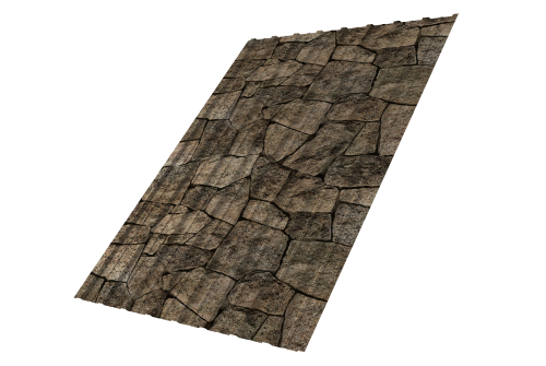 Профнастил С10A 0,45 Print Elite King Stone TwinColor