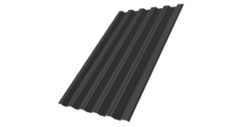 Профнастил HC35R 0,5 Rooftop Бархат RAL 7016 антрацитово-серый
