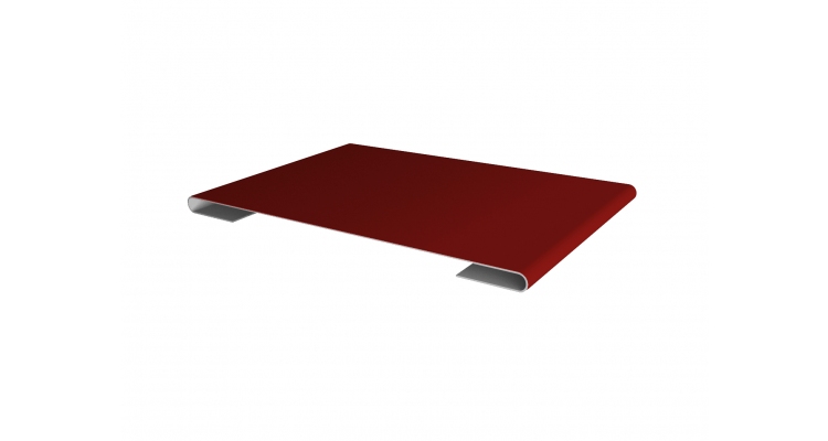 Планка стыковочная простая 60мм Satin с пленкой RAL 3011 коричнево-красный