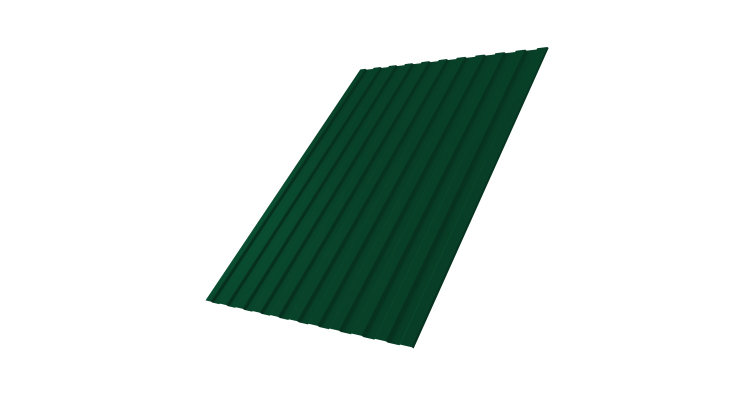 Профнастил С8А 0,5 Satin Matt RAL 6005 зеленый мох