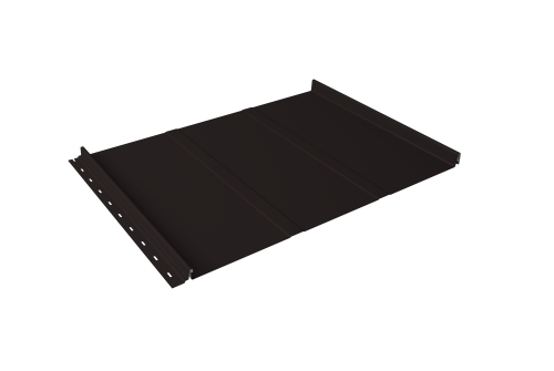 Кликфальц Line Grand Line 0.45 Drap TX с пленкой на замках RAL 9005 черный