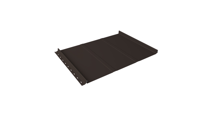 Кликфальц Line Grand Line 0.5 Satin Matt с пленкой на замках RR 32 темно-коричневый