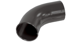 Колено стока 90 мм Мatt RR 32 темно-коричневый