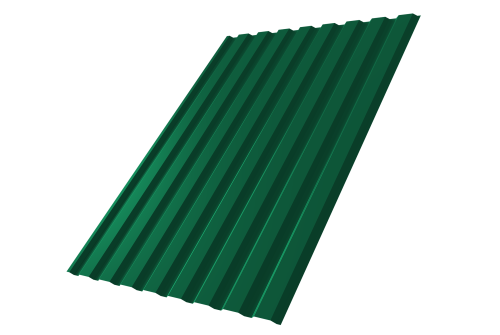 Профнастил С20А 0.45 PE-Double RAL 6005 зеленый мох