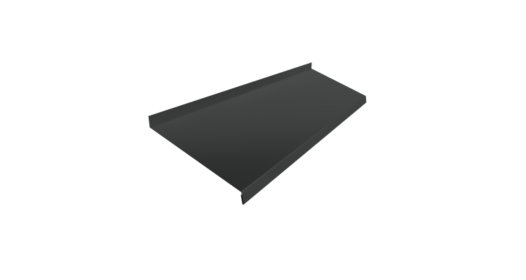 Отлив простой 250 0,5 PurLite Matt RAL 7016 антрацитово-серый (2м)