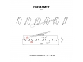 Профлист Металл Профиль С-44х1000-A NormanMP (ПЭ-01-7016-0,5)