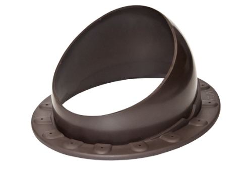 Проходной элемент Krovent Base-VT Seam 125/150 коричневый