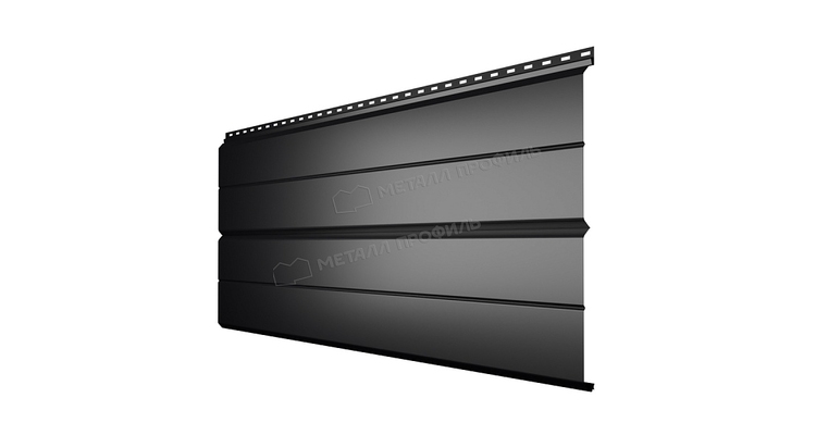 Сайдинг Металл Профиль Lбрус-XL-Н-14х335 (PURMAN-20-9005-0.5)