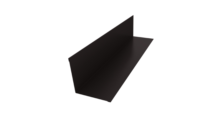 Угол внутренний 110х110 0,45 Drap ST RR 32 темно-коричневый (2м)