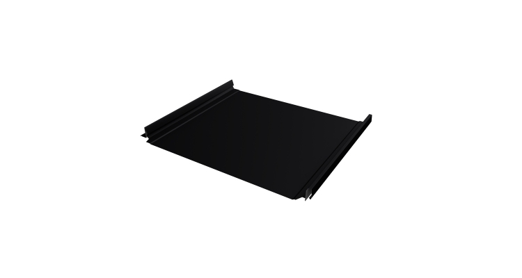 Кликфальц Pro Grand Line 0,45 Drap TX с пленкой на замках RAL 9005 черный