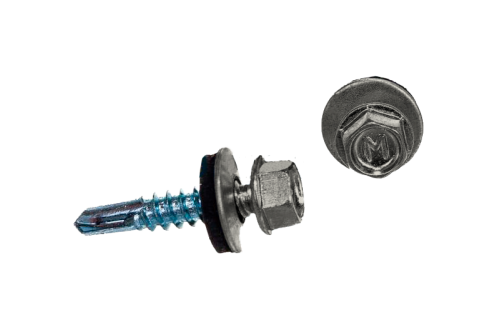 Саморез по металлу Daxmer 5,5х25 RAL 9002 (250) сверло №3