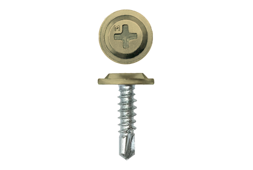 Саморез ПШС Daxmer Pro 4,2х16 (1000 шт) шлиц PH2 RAL 1014