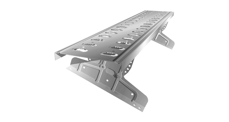 Мостик переходной 1,25 RAL 9006