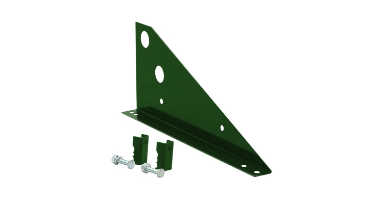 Кронштейн снегозадержателя для фальцевой кровли Optima RAL 6002
