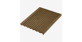 Ступень UnoDeck полнотелая Scala 342×23 мм, 3 м, цвет Орех