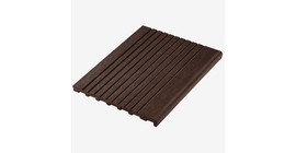 Ступень UnoDeck полнотелая Scala 342×23 мм, 3 м, цвет Венге