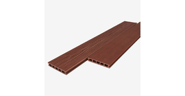Террасная доска ДПК пустотелая UnoDeck Ultra 150×24 мм цвет Тик 3м