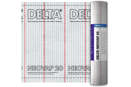 Пленка пароизоляционная армированная Delta-Neovap 20 (75м2)
